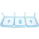 thumbnail image 3 of Bolsa colgante para cuna, bolsa para cuna de malla colgante para cuna de bebé, bolsa de almacenamiento para colgar en cuna, rendimiento sólido, 3 of 10