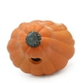 thumbnail image 4 of Glowing Resin Jack-O-Lantern Decor - Smiling Pumpkin Night Light Set for Halloween Tabletop, Home, and Party Decoration, 4 of 4