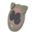 thumbnail image 2 of Hamlet the Googly Eyed Pig Wooden Wall Clock, 2 of 3
