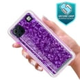 thumbnail image 2 of LG K92 5G Case, Rosebono Graphic Design Shockproof Impact Resistant Protective Full-Body Rugged Clear Hybrid Bumper Case For LG K92 5G (Purple Shell), 2 of 5