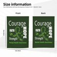 thumbnail image 6 of Mental Health Awareness Month Garden Flag Decoration Yard Farmhouse Double Sided Holiday Party Outdoor Camping Decor Flags 12x18in, 6 of 7