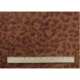 thumbnail image 3 of Spice Brown/Red Leopard Chenille Home Decorating Fabric, Fabric By the Yard, 3 of 3