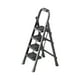 thumbnail image 2 of Escalera Plegable De 4 Peldaos, Telescpica, Con Base Ancha Y Estable, Diseo Ligero Y Porttil, Ideal Para El Hogar Y La Oficina. Fcil De Armar Y Guardar. Taburete Multiusos De Aluminio, Ukhbmc, 2 of 8