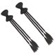 thumbnail image 2 of Braided Ponytail Extension Made of High Temperature Silk Black Color Easy to Wear for Daily Use and Parties, 2 of 2