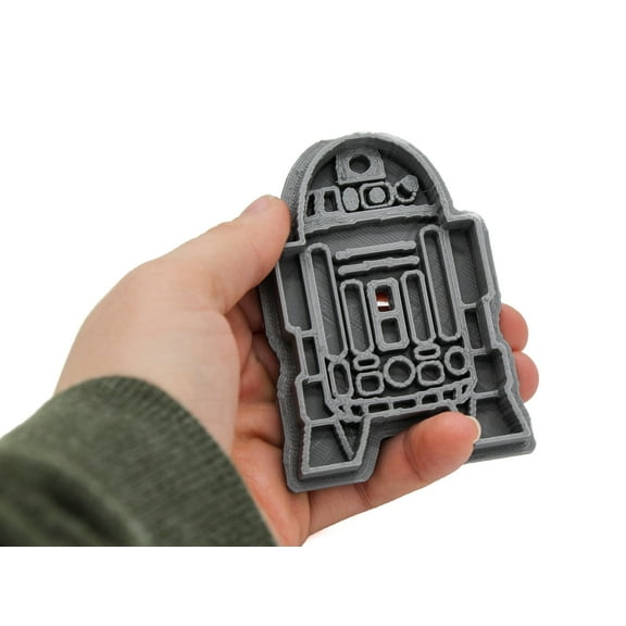 R2D2 Star Wars Inspired Cookie, Fondant, Playdough Cutter
