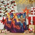 thumbnail image 6 of Naloa Dreamy Night Sky White Horse Drawstring Christmas Bags, 3D Xmas Gift Bags, Christmas Wrapping Bags, Xmas Goodie Bags, Treat Pouch Bags, Party Favor Bags-Medium, 6 of 9
