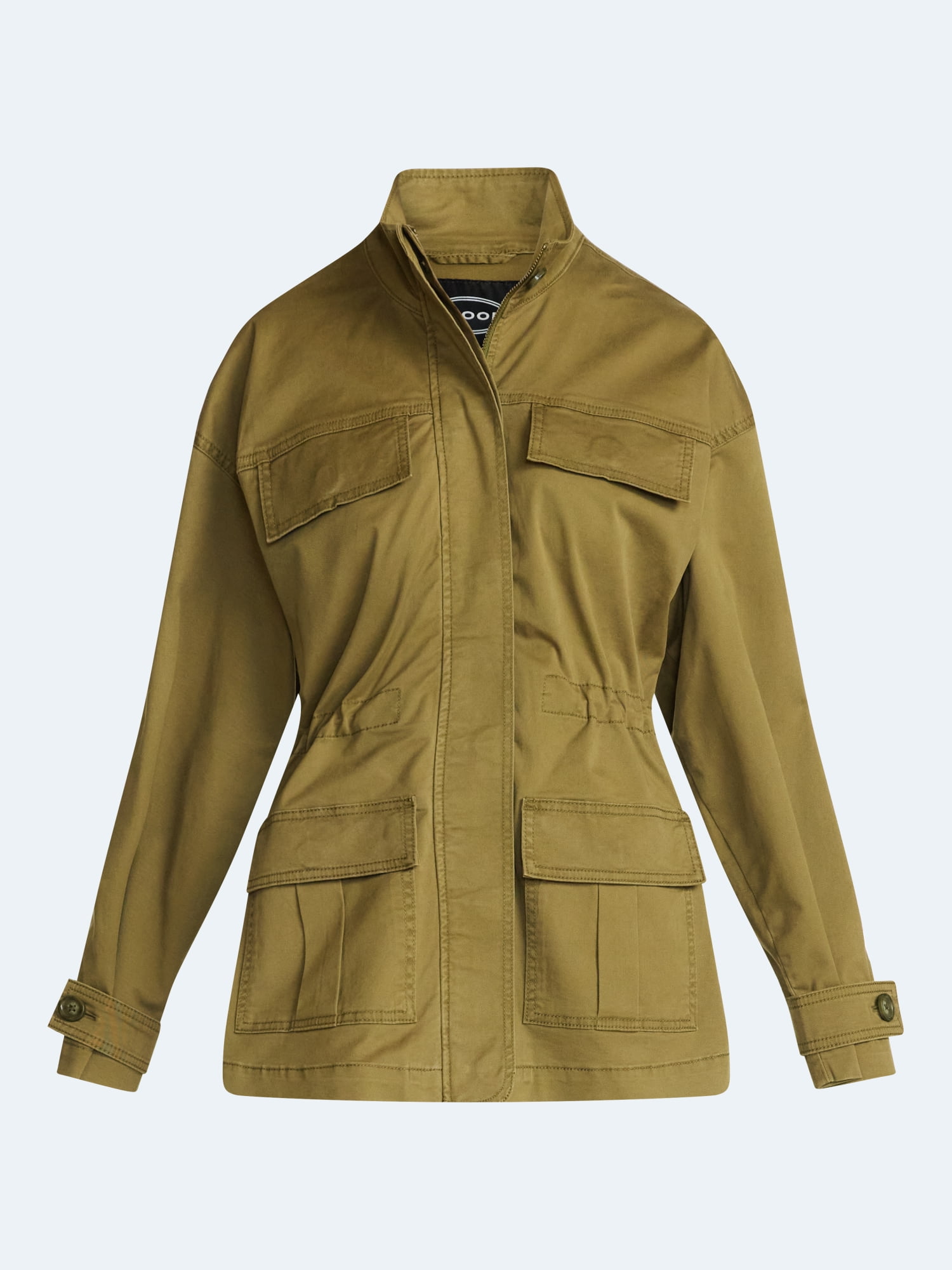 Scoop Women's and Women's Plus Cinched Waist Barn Jacket, Sizes XS-4X