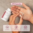 thumbnail image 3 of Bariatric Advantage Ultra Multivitamin with Iron - Ultra Multi with Iron - Capsule Format Multivitamin - Provides Full Complex Of B Vitamins - With Vitamin C, Chromium & More - 270 Capsules, 3 of 7