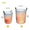 thumbnail image 5 of Easygdp The Sunset of Dandelion Large Dirty Clothes Hamper, Lightweight Storage Basket, Household Laundry Bag with Handle - Small, 5 of 8