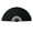 Black, variant on Folding Fan Pure Color Strong Fan Bone Lightweight Retro Style Kung Fu Fan Tai Chi Fan Chinese Dance Fan Party Decoration Fan