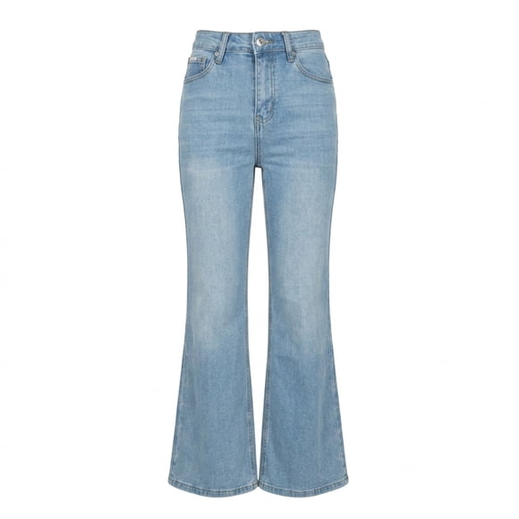 Jeans Quarry para Dama, Wide Leg Azul Talla 9