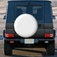 thumbnail image 3 of Kll White Tire Cover,Universal Wheel Tire Cover For Trailer, Rv, Suv, Truck,Camper And Many Vehicle,(16 Inch), 3 of 7