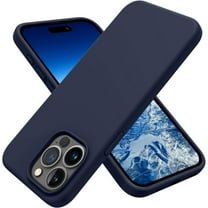 ELEHOLD Liquid Silicone Case for iPhone 15 Pro 6.1 Inch Case, for iPhone 15 Pro, Slim Lightweight Soft Shockproof Phone Cover with Anti-Scratch Soft Microfiber Lining,Midnight Blue