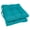 Aqua Blue, variant on Blazing Needles 916X16SQ-T-6CH-TW-SS 16 in. Solid Twill Square Tufted Chair Cushions, Sunset - Set of 6