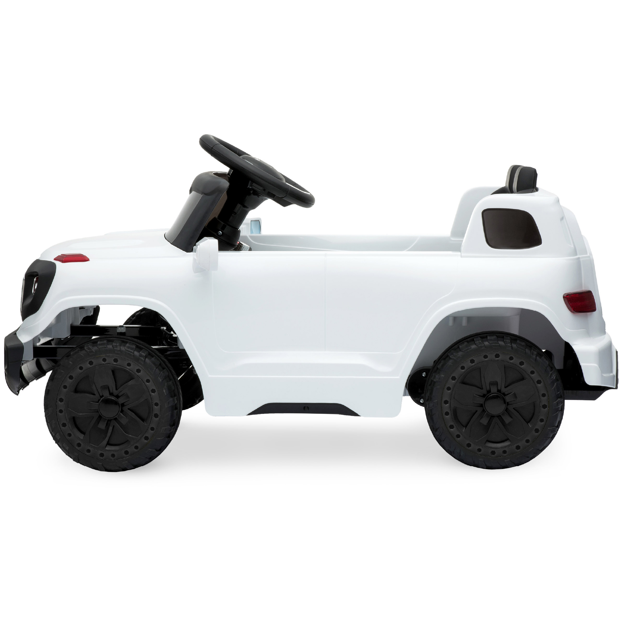 Best Choice Products 6V Ride On Car Truck w/ Parent Control, 3 Speeds, LED Lights, MP3 Player - White - image 3 of 7
