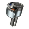 thumbnail image 2 of Cigarettes Lighter One To Three Car Charger, Super Fast 5V3A PD Charging Adapter for Multiple Devices, 12V-24V Car Splitter for GPS, Dashcam, and More, 2 of 7