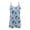 Blue Rose Floral, variant on ZAITUBLES Womens Summer Rompers Beach Vacation Clothes Adjustable Spaghetti Strap Short Jumpsuits V Neck Design with Front Pockets, Dusty Pink Leopard Print Print, Size S