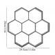 thumbnail image 4 of TOPINCN DIY Molde de hormigón Material de Alta Calidad PP Dise?o Hexágono Jardín Camino Hacedor Patio Piedra de escalonamiento Pavimento de Cemento Ladrillo 1 unid Khall JY10932, 4 of 6