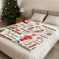 thumbnail image 5 of 1PCS Christmas Season Blanket - Soft Flannel Cozy Winter Gift for Home, Car or Movie Night, 5 of 6