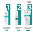 thumbnail image 2 of EUCERIN DermoPure Triple Effect Crema Corporal (200ml) Anti-Imperfecciones, Anti-Manchas, Anti-Brillo, Calma e hidrata, ideal para piel grasa o con imperfecciones, 2 of 11