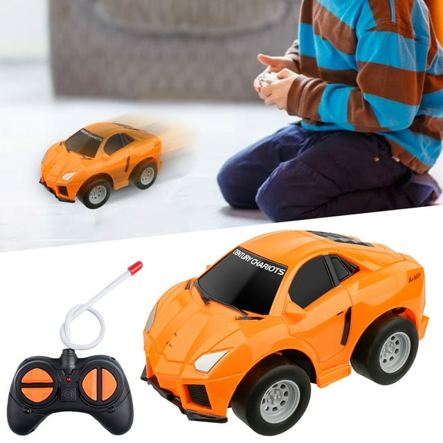 HUASHENG New Four Way Wireless Remote Control Off Road Car Model Children's Cartoon Toy Car
