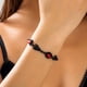 thumbnail image 5 of Collar gótico con forma de Y y gota de sangre, colgante de lágrima de cristal negro y rojo, joyería de Halloween para cosplay para mujer, 5 of 5