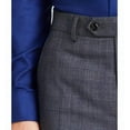 thumbnail image 6 of Michael Kors Men's Plaid Classic-Fit Wool-Blend Stretch Pants Gray B4HP $190 (Regular,42,30 in), 6 of 7