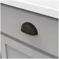 thumbnail image 5 of Hickory Hardware P3055-10Pack Williamsburg Pack Of (10) - Brass, 5 of 7