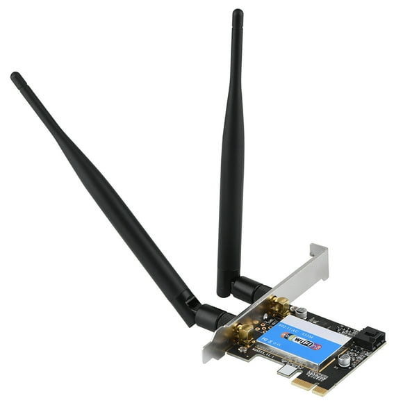 PCI Express Wireless Card, PCIE WiFi Adapter 433Mbps Dual Band 2.4G 5G For Desktop with  4.0 WiFi Adapter, Stable Internet Connection, Plug and Play, For 8 10