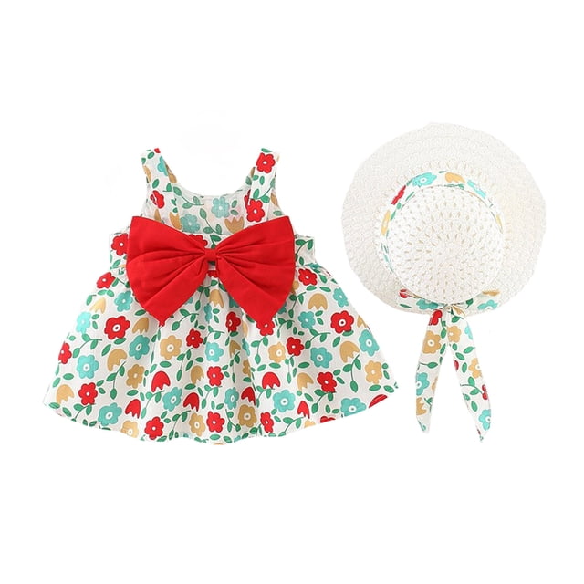 Robe Fillette Tout-Petit Robe Mignonne pour Filles Robe d'Anniversaire Filles Robes de Fête pour Filles Robes Tout-Petits 2-3 Ans