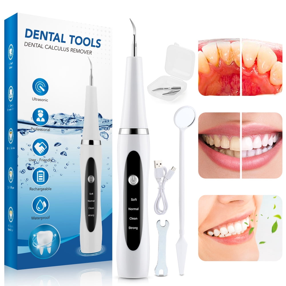 Ultrasonic dental scaler irrigator tartar eliminator teeth whitening stain plaque remover dental stone removal teeth cleaner