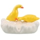 thumbnail image 1 of Jabonera de cerámica con forma de pato, bandeja de porcelana con forma de animal, soporte para esponja de baño, accesorios para fregadero de cocina y baño, 1 of 7