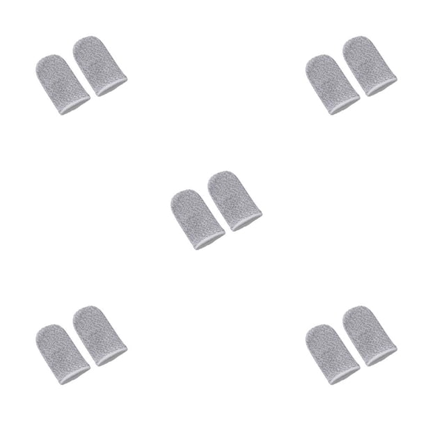 Inteprter 2 piezas a prueba de sudor antideslizante dedo fundas para móviles Smartphones tabletas juego elástico controladores Protector tipo 4 Type2 NO2
