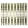 thumbnail image 1 of Floral Mouse Pad, Nature Inspired Pattern with Abstract Motifs Fresh Green Leaves Flourish, Rectangle Non-Slip Rubber Mousepad, Green Vermilion Beige, by Ambesonne, 1 of 2