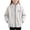 Q14 White, variant on Mifsaly Boys Girls Fleece Jacket Full Zip Stand Collar Warm Winter Coat with Pockets Kids Everyday Casual Cozy Thermal Outerwear