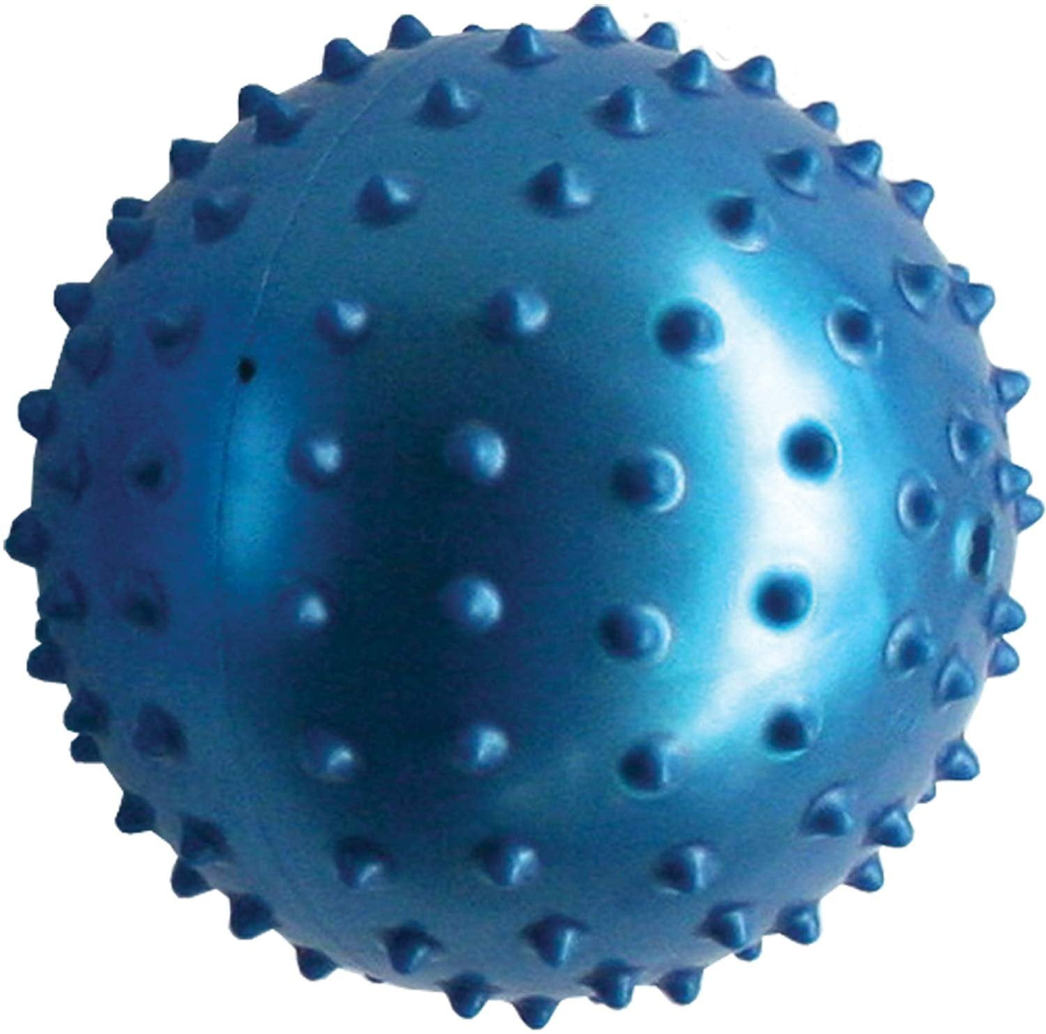 Fun and function 5 inch spiky tactile ball blue walmart
