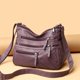 thumbnail image 2 of Bolsos para mujeres de mediana edad y mayores, mochilas de cuero suave para mujeres, bolsos de hombro de gran capacidad, bolsos para madres de mediana edad y mayores, diseño moderno y práctico., 2 of 5