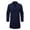 Navy, variant on Maqroz Mens Long Double Breasted Trench Coat Notch Lapel Collar Winter Warm Overcoat Casual Business Formal Outerwear Heavyweight Classic Long Jacket, (Black,XXL)
