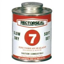 RectorSeal 17432, Black Pipe Thread Industrial Sealant, 1 lb, 1 Pint