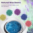 thumbnail image 5 of Sunvivi Waxing Kit, Brazilian Wax Warmer for Hair Removal with 5 Bag Hard Wax Beads, Digital Display Wax Melt Warmer Kit for Women Men Full Body, Legs, Face, Bikini,Sensitive skin, White, 5 of 8