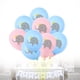thumbnail image 3 of KAKOWELY Juego de 30 globos de 12 pulgadas con diseño de elefante de dibujos animados, ideal para decoración de fiestas de cumpleaños de bebés., 3 of 5