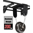 thumbnail image 4 of Seektop Dip Belt with Chain for Weightlifting, Neoprene Waist Belt 36x7 Inch, Adjustable 25-45.3 Inch Waist, for Gym Workout Pull Ups Squat Men Women, 4 of 7