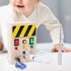 thumbnail image 1 of Interruptor de luces Juguetes de tablero ocupado con botón Actividad para niños Tablero sensorial Juguete de desarrollo Juguete de viaje Habilidades CUTICAT tablero ocupado, 1 of 8