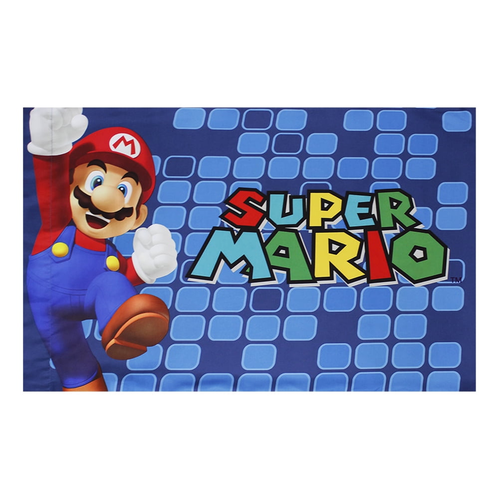 Super Mario Pillowcase Nintendo Fresh Look Bedding Pillow Cover