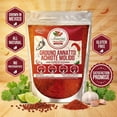 thumbnail image 4 of Achiote Powder Ground Annatto Seeds 4 oz - Great for Adding Color and Mild Flavor in Soup, Stews, Meats and Mexican Recipes, 4 of 7