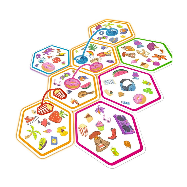 Zygomatic, Spot it! Connect, 90 Cards, Fast-paced Reflex Game