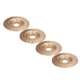 thumbnail image 4 of 4 PCS Wood Carving Disc Set Angle Grinder Disc Set Grinder Wheel Disc For Woodworking, 4 of 8