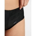 thumbnail image 4 of No Boundaries Boyshort Hipster Bikini Bottoms, Women’s, 4 of 5