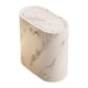 thumbnail image 1 of Contenedor de basura, cubo de basura, cesto de basura impermeable, cubo de basura para baño blanco, 1 of 9