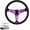 Purple, variant on TONGAO Universal Golf Cart Steering Wheel, Fits Club Car DS/Precedent, EZGO RXV & TXT, Yamaha
